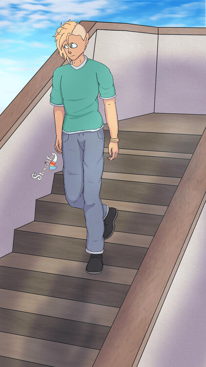 My Oc Fletcher Illustration